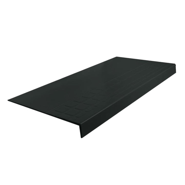 Flexco #800 Series 12.25-in x 42-in Black Dahlia Stair Tread