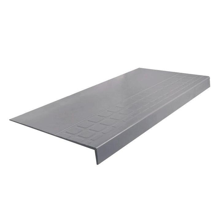 Flexco #800 Series 12.25-in x 54-in Gray Stair Tread