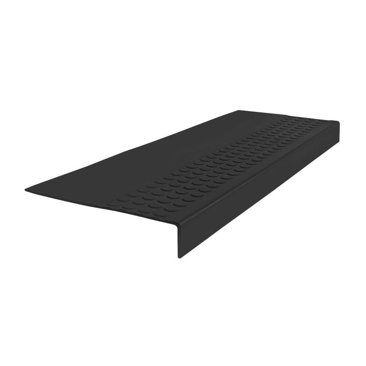Flexco #550 Series 12-in x 60-in Black Dahlia Stair Tread