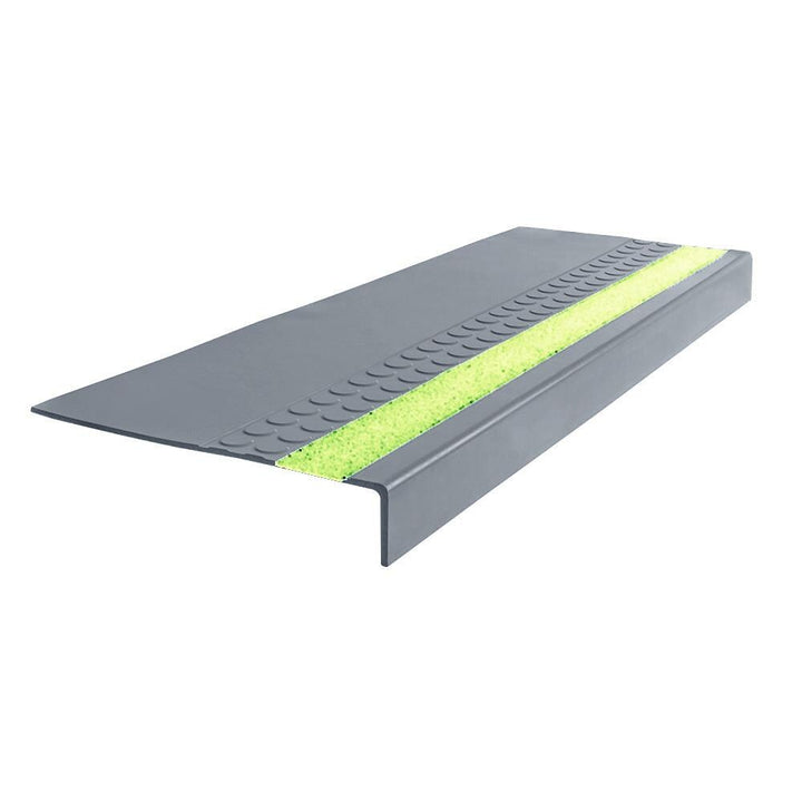 Flexco #575 Series 12-in x 42-in Medium Gray Stair Tread