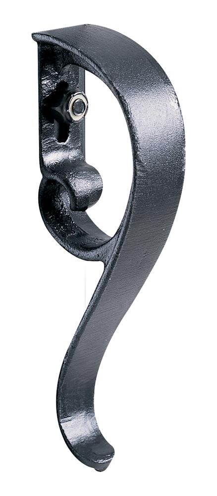 Gilpin Black Aluminum Deck Rail Centerpiece