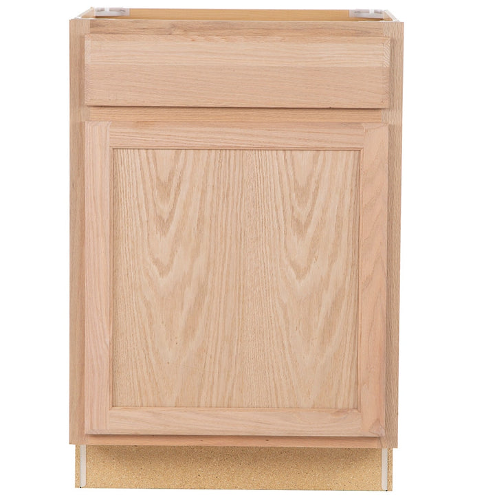 Opus Oak Brook 24-in W x 35-in H x 23.75-in D Natural Unfinished Oak Base Cabinet