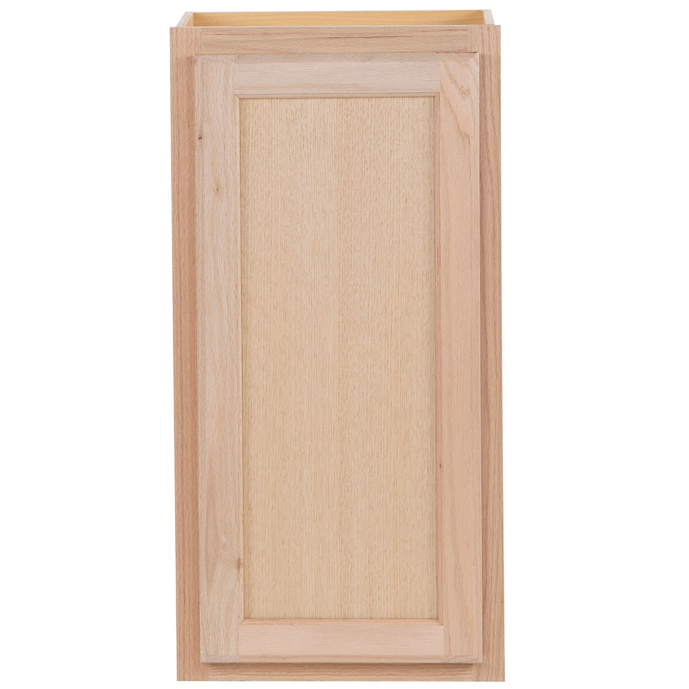 Opus Oak Brook 15x30 Unfinished Oak Wall Cabinet