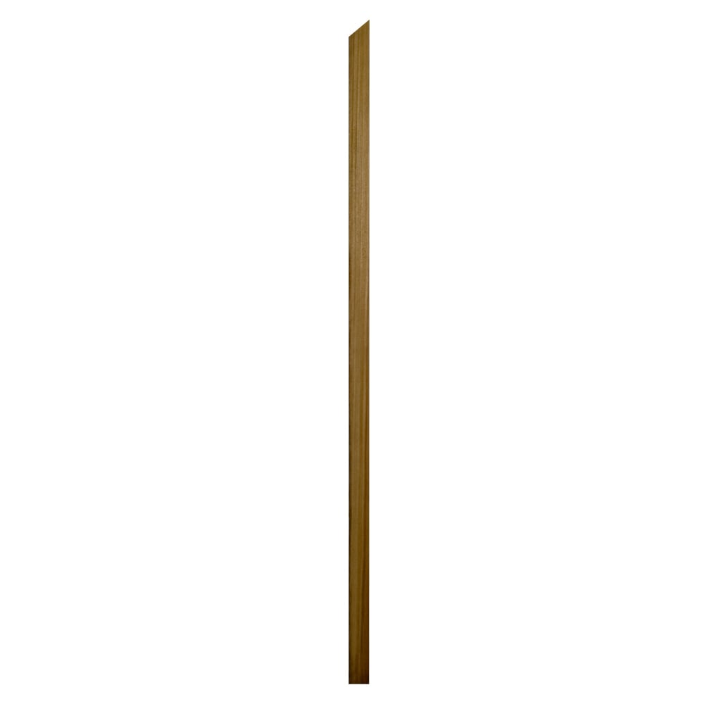 2-in x 48-in Brown Wood Square Deck Baluster
