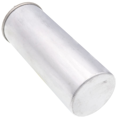Nordyne 01-0276 capacitor - side view (Voltage: 370V; MFD: 60/7.5)