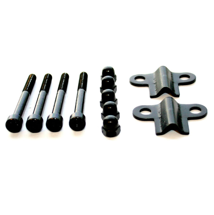Ironcraft Accessory 3-in Black Powder Coated Metal Fence Mounting Bracket For Metal Fence