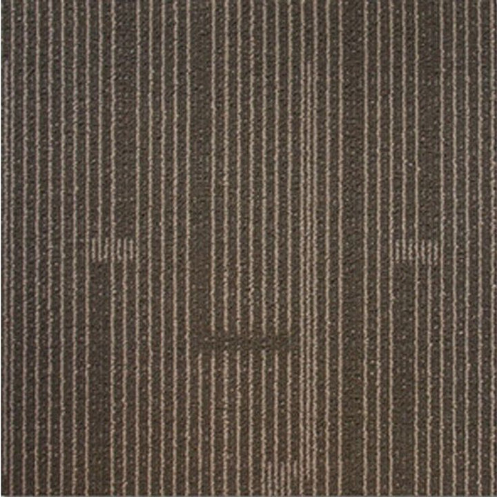 EuroTile Windsor Terrace Ebony Loop 19.7 in. x 19.7 in. Carpet Tile (20 Tiles/Case)
