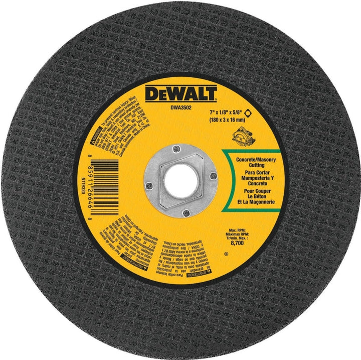 DeWalt Masonry Cut Off Wheel 4" x .045" x 5/8"
