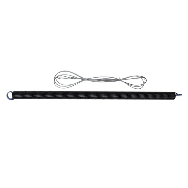 Blue Hawk Silver 11-Gauge Steel Garage Door Extension Spring and Safety Cable