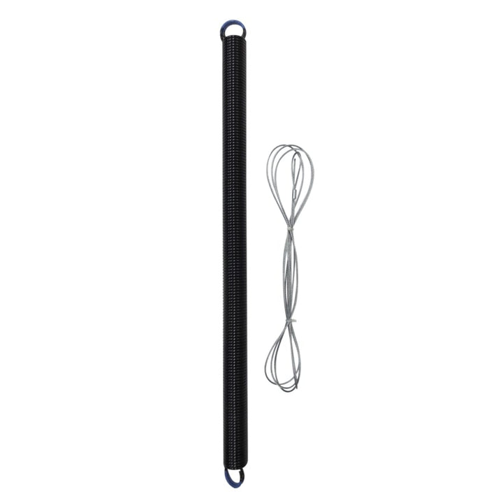 Blue Hawk Black 11-Gauge Steel Garage Door Extension Spring and Safety Cable, 27.95-in