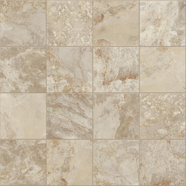 Congoleum ArmorCore UR Canyon View 12-ft W Cut-to-Length Adobe Cream Stone Look Low-Gloss Sheet Vinyl Flooring