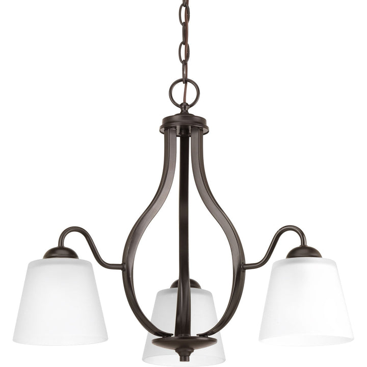 Progress Lighting Arden 3-Light Antique Bronze Transitional Chandelier