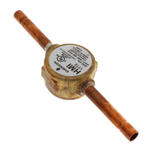 Emerson Flow Controls 065405 moisture indicator - side view (Product Type: Moisture Indicator)