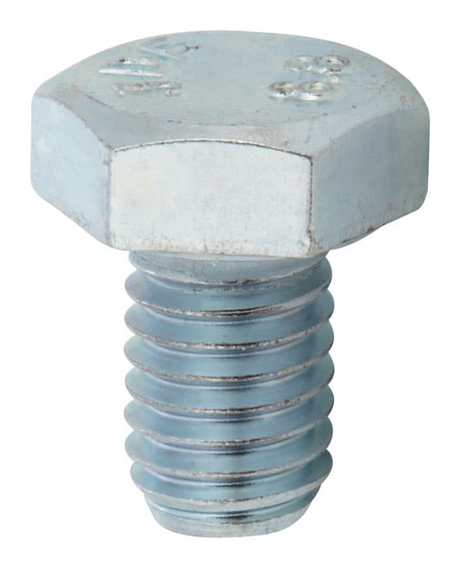 Hillman M8-1.25 mm x 12 mm Heat-Treated Steel Hex Head Cap Screw, 50-Pack