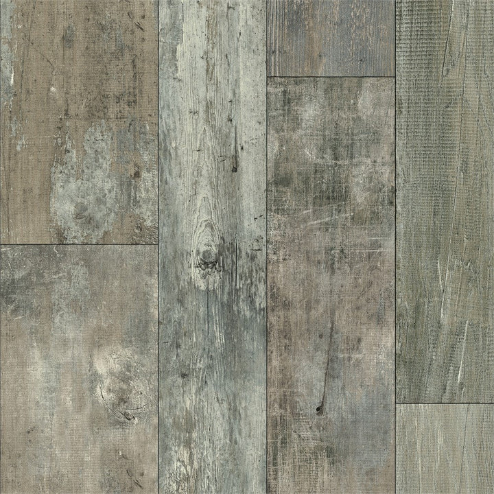 Armstrong Flooring Osset Rock 12-ft W Cut-to-Length Shore Taupe Wood Look Low-Gloss Sheet Vinyl Flooring