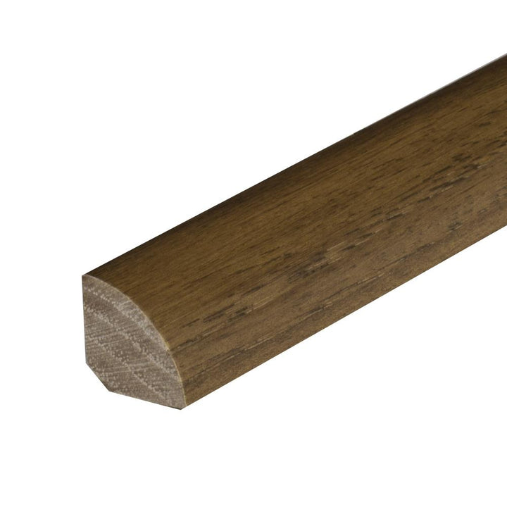 Flexco 0.75-in x 78-in Honey Gravel Solid Wood Floor Quarter Round