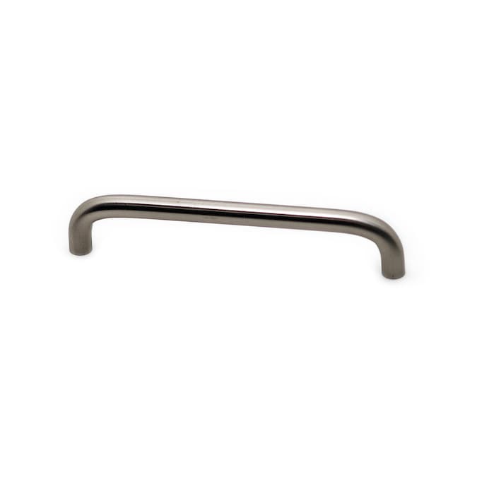 Richelieu Livingston 5-1/16-in (128mm) Center to Center Brushed Nickel Cylindrical Handle Drawer Pull