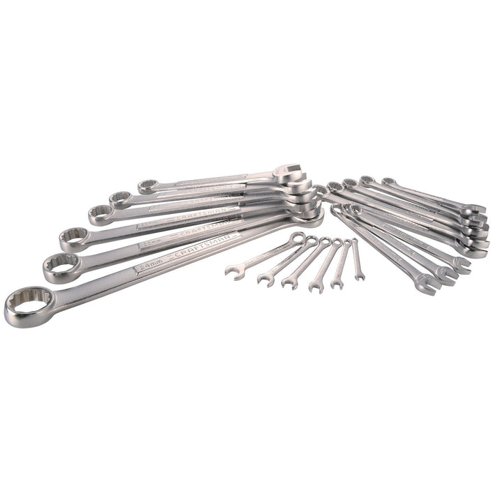 CRAFTSMAN 20-Piece 12-Point Metric Standard Combination Wrench Set