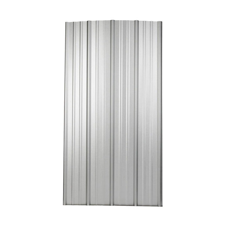 Metal Sales Classic Rib 3-ft x 8-ft Ribbed Galvalume Steel Roof Panel (29-Gauge, 37.5-in Coverage)