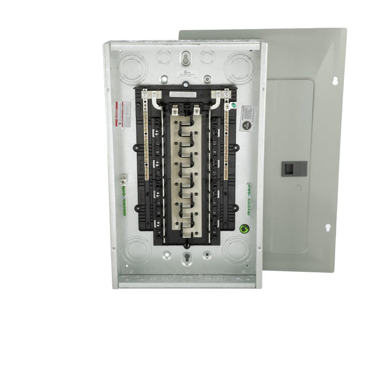 Eaton Type BR 125-Amp 24-space load center - front view