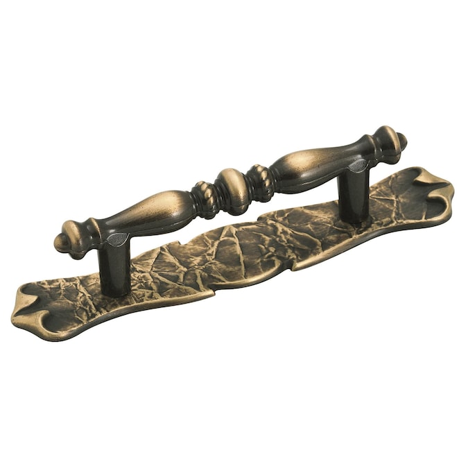 Amerock Everyday Heritage 3-in (76mm) Center to Center Antique English Cylindrical Bar Drawer Pull