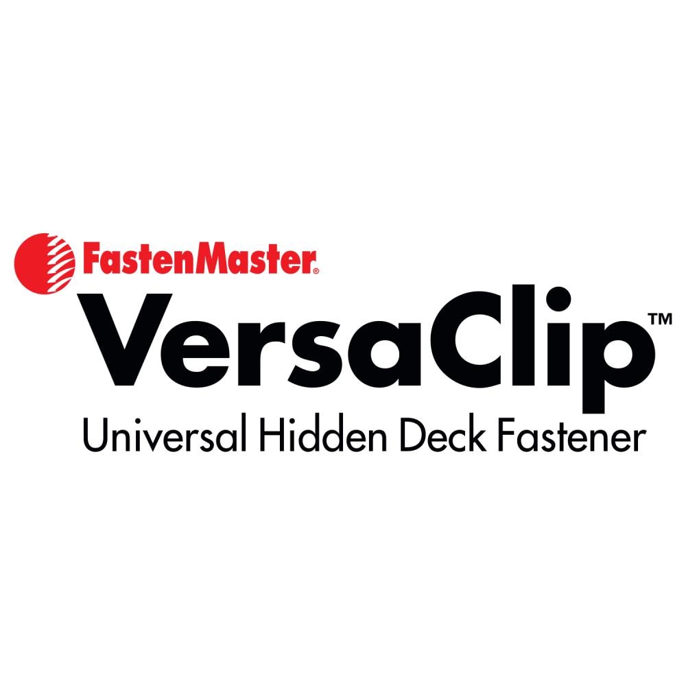 FastenMaster VersaClip 1-in Black Hidden Deck Fastener 50-lin ft (90-Pack)