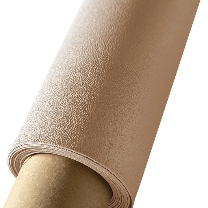 G-Floor Levant 5-ft x 10-ft Sandstone Leather Garage Floor Roll, 55-mil PVC