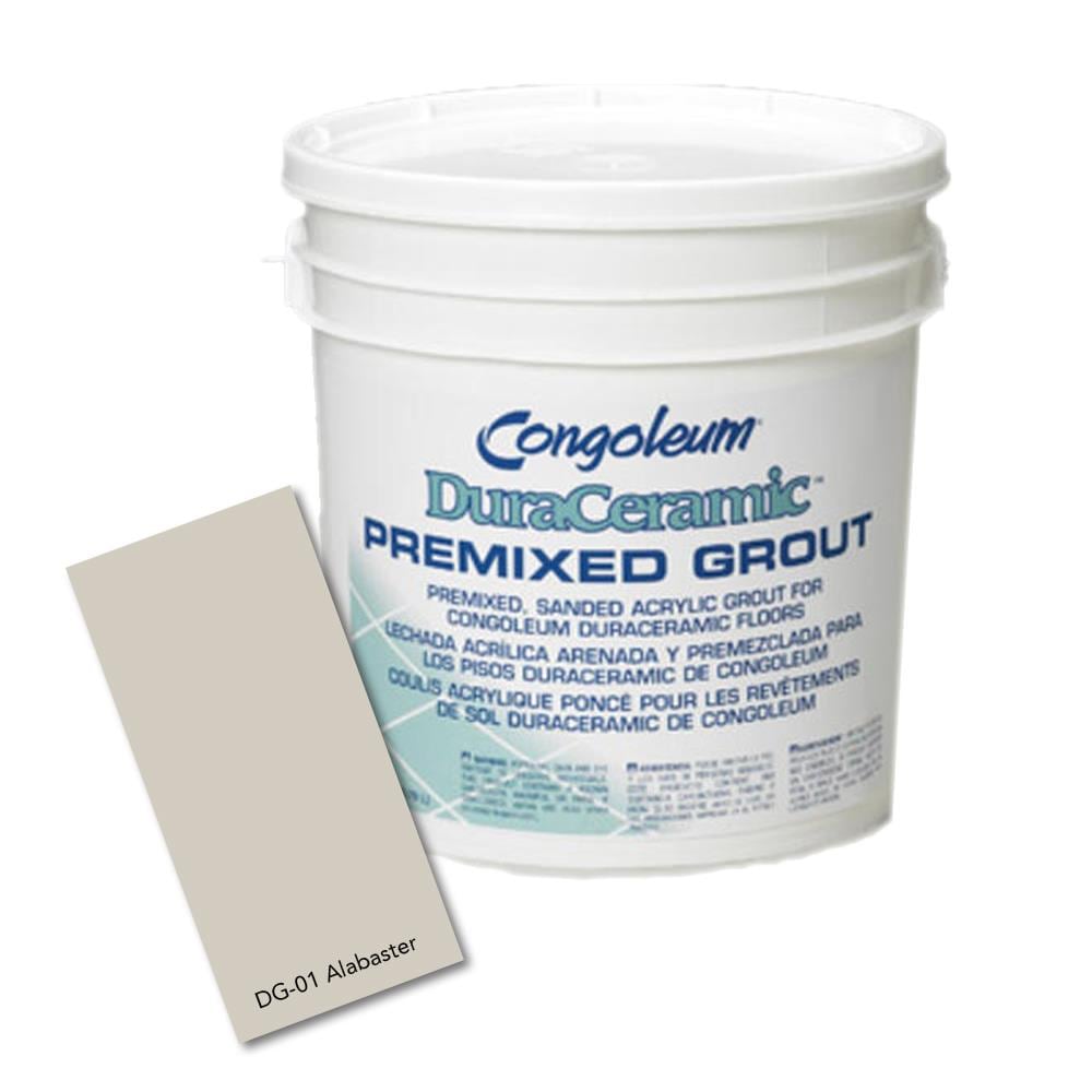 Congoleum 1-Gallon Alabaster Sanded Grout