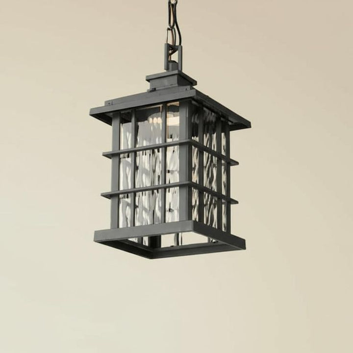 Home Decorators Collection Summit Ridge Zinc Outdoor LED Hanging Lantern