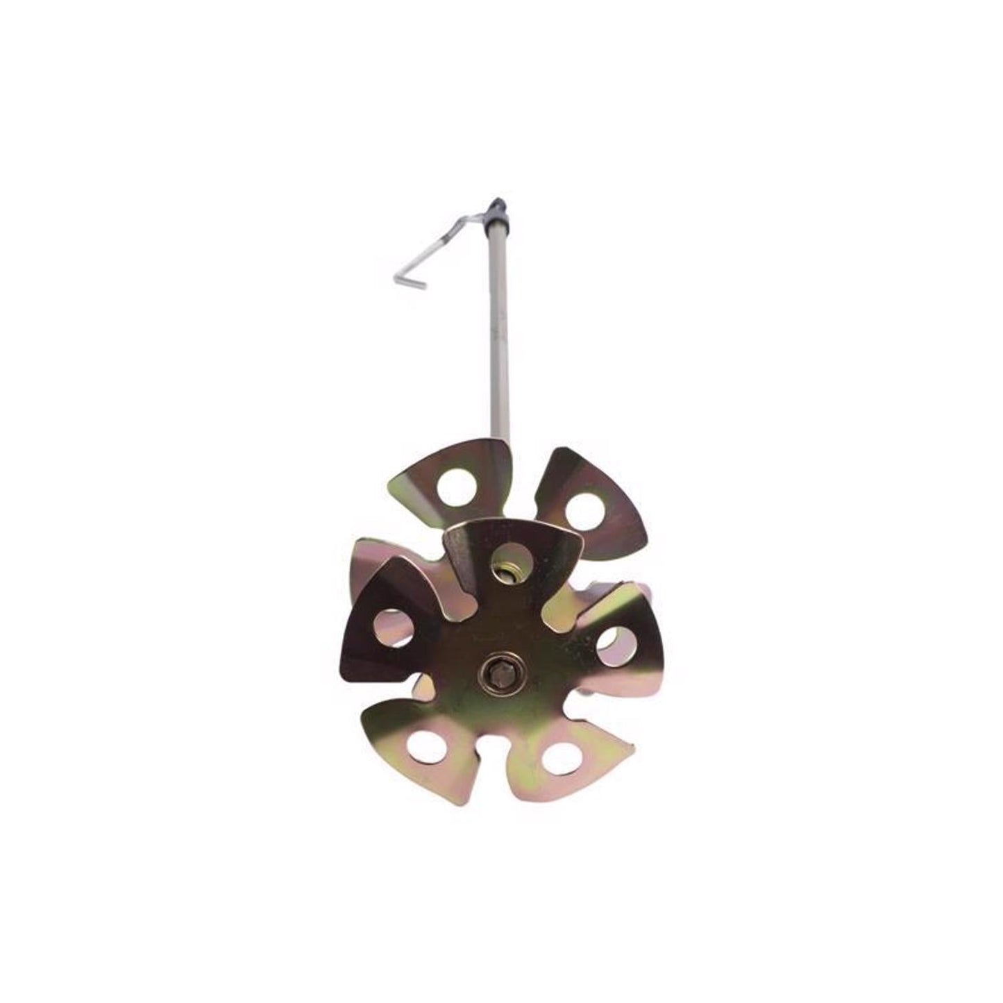 Marshalltown Steel Shaft Fan Mixer Blade, 5 in H x 5 in W x 24 in L