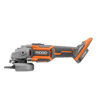 RIDGID 18-Volt OCTANE Cordless Brushless 4-1/2 in. Angle Grinder (Tool Only)