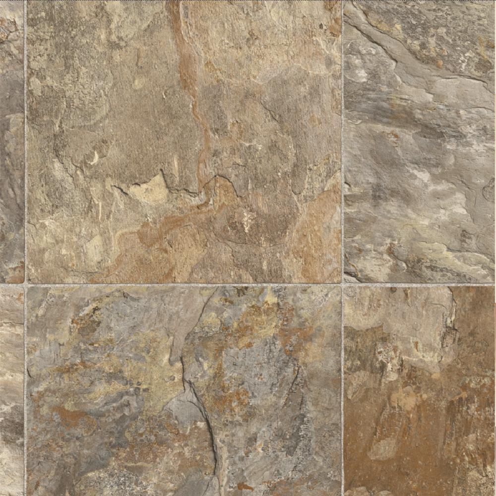 IVC Arbor Grey Residential Vinyl Sheet, Sold by 13.2 ft. Wide x Custom Length