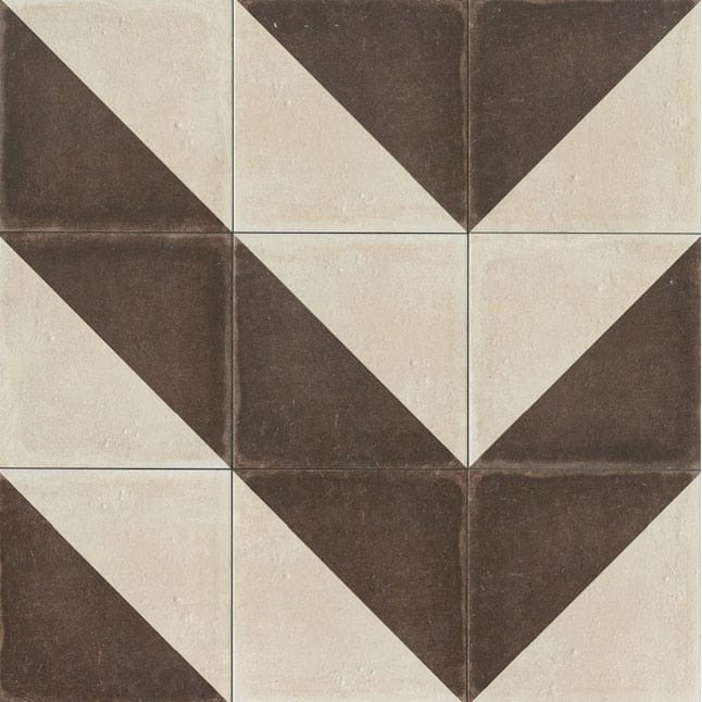 Bedrosians Palazzo Antique Cotto Villa 12-in x 12-in Honed Porcelain Patterned Floor and Wall Tile (9.79-sq. ft/ Carton)