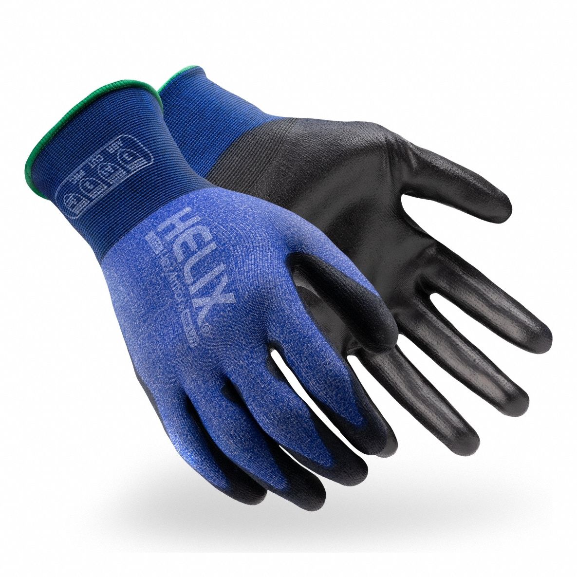 HEXARMOR Helix GP Knit Gloves - Large, Polyurethane Dipped