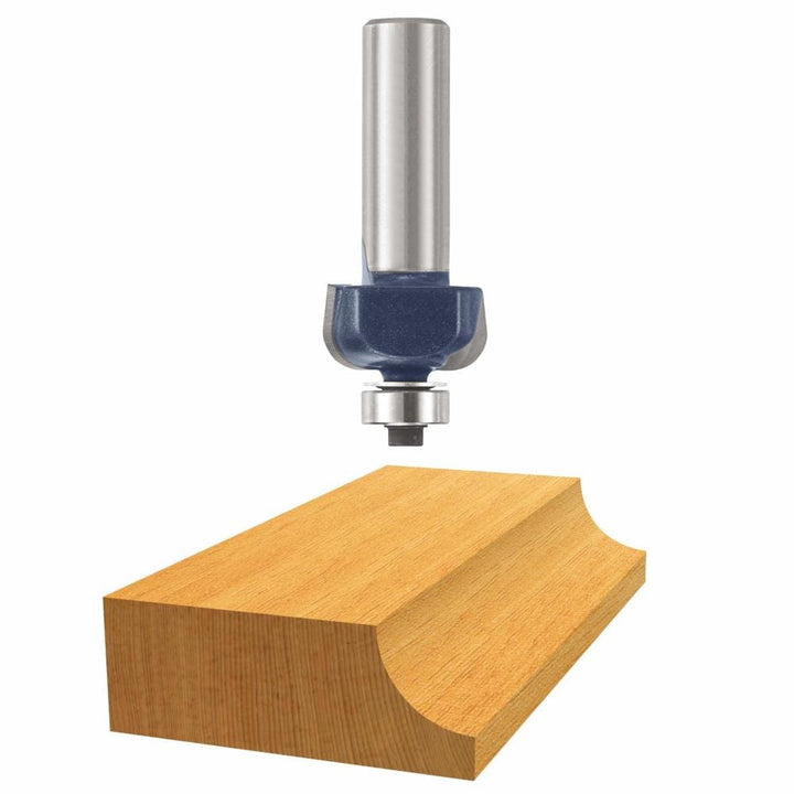 Bosch 1/4-in Carbide-Tipped Cove Router Bit
