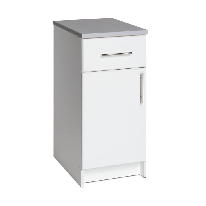 Prepac Elite 16-in W x 36-in H Wood Composite White Freestanding Utility Storage Cabinet