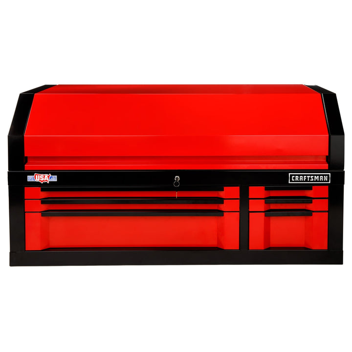 CRAFTSMAN 3000 Series 54-in W x 24.5-in H 6-Drawer Steel Tool Chest (Red)