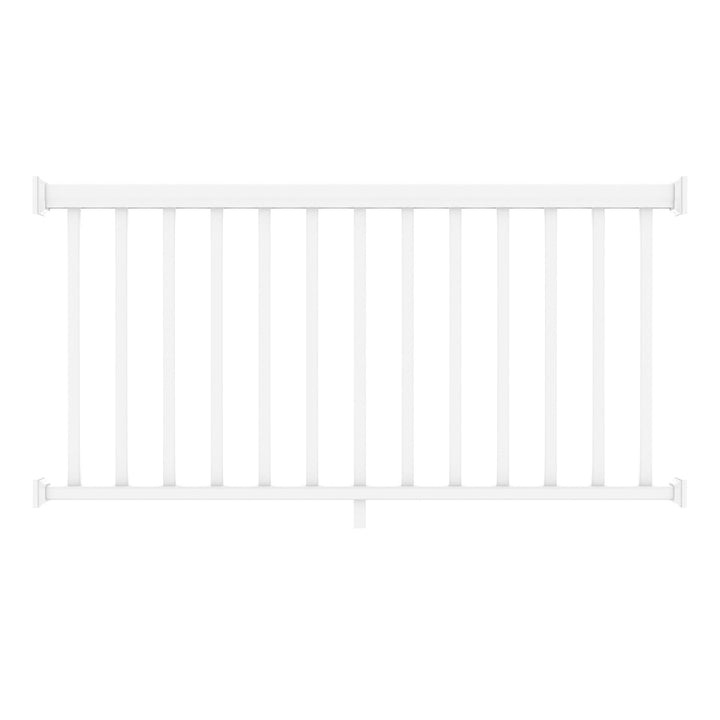 Deckorators Grab and Go White Composite Deck Rail Kit