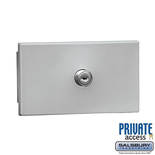 Recessed Mounted Key Keeper with Commercial Lock - Aluminum