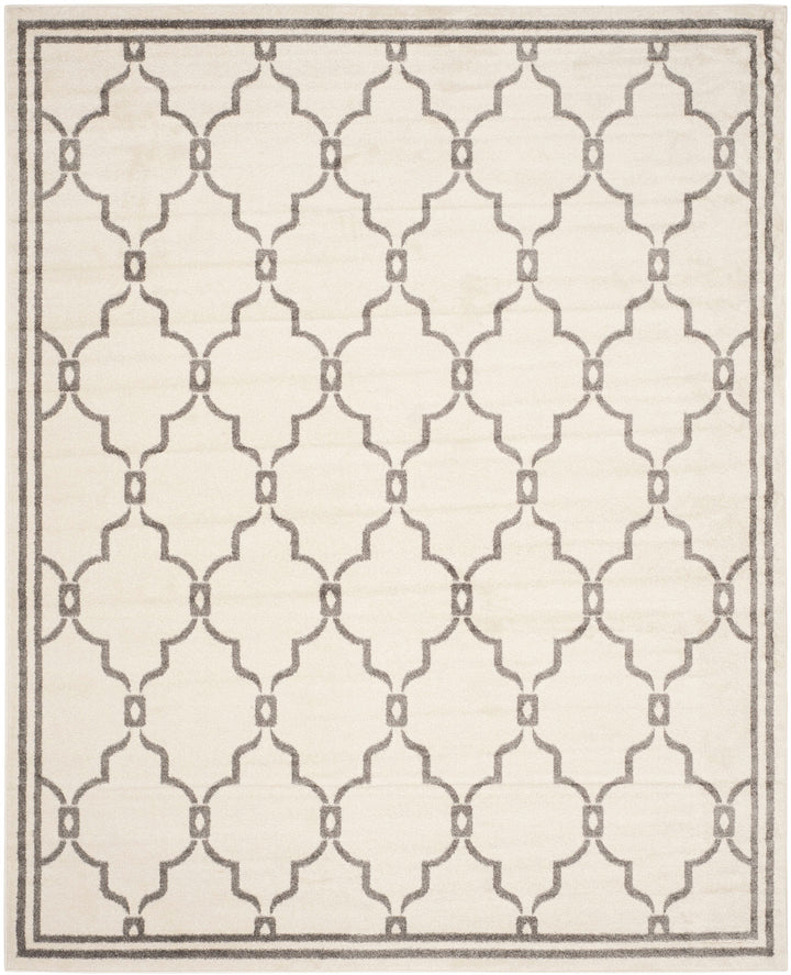 Safavieh Amherst Marion 6 x 9 Ivory/Gray Indoor/Outdoor Trellis Farmhouse/Cottage Area Rug