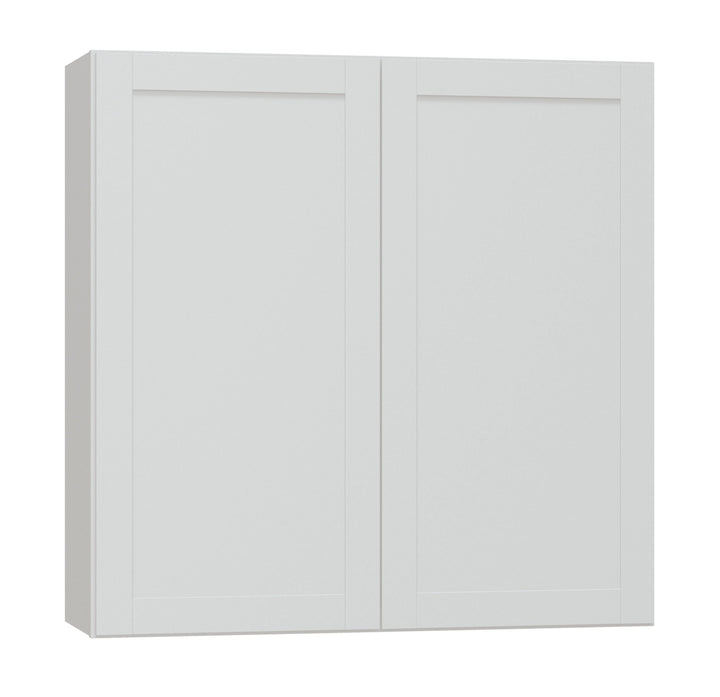 Diamond NOW Arcadia 36-in W x 36-in H x 12-in D White Wall Fully Assembled Cabinet (Recessed Panel Shaker Door Style)