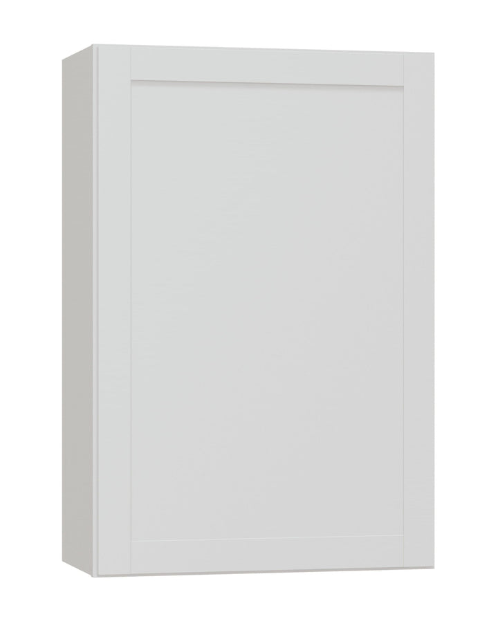 Diamond NOW Arcadia 24-in W x 36-in H x 12-in D White Wall Fully Assembled Cabinet (Recessed Panel Shaker Door Style)