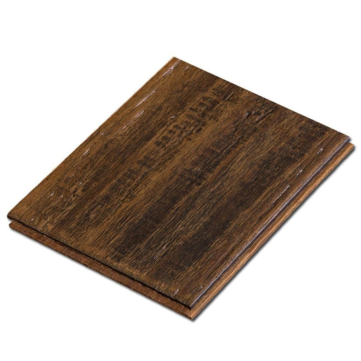 Cali Bamboo Fossilized Prefinished Vintage Port Bamboo Distressed 1/2-in Solid Hardwood Flooring Sample