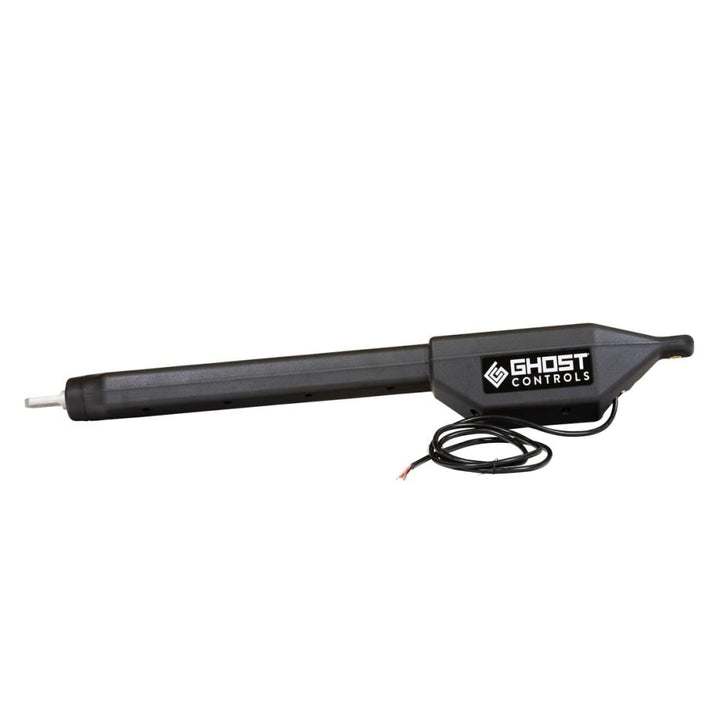 Ghost Controls 20-ft Single Swing Universal Battery Driveway Gate Opener Kit (Solar Compatible)