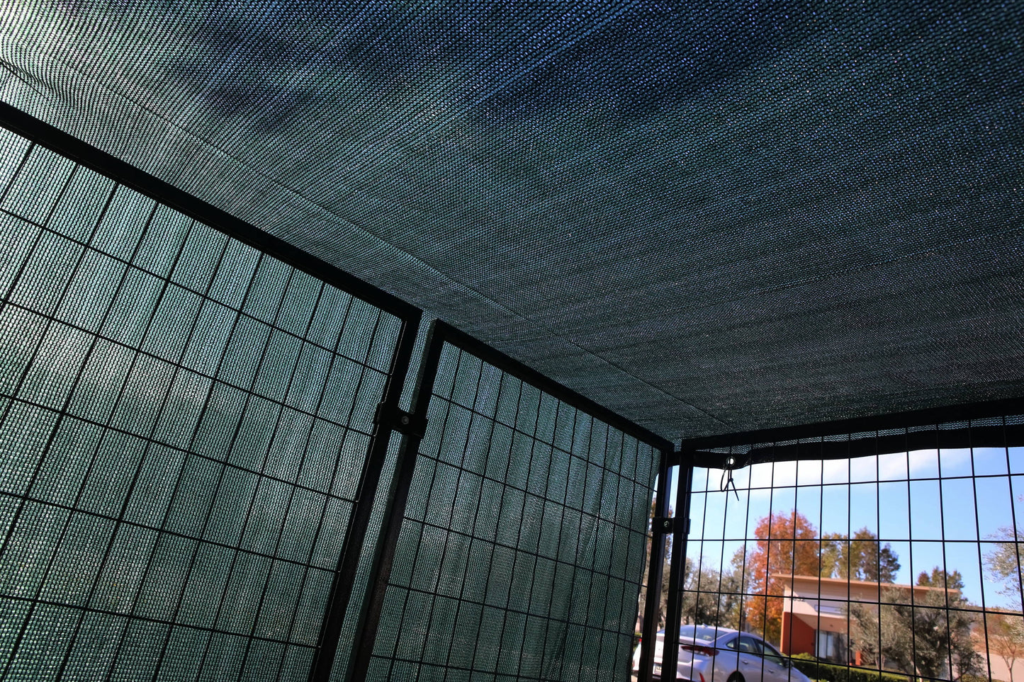 NCSNA 6-ft H x 12-ft W Dark Green Hdpe Chain Link Fence Screen