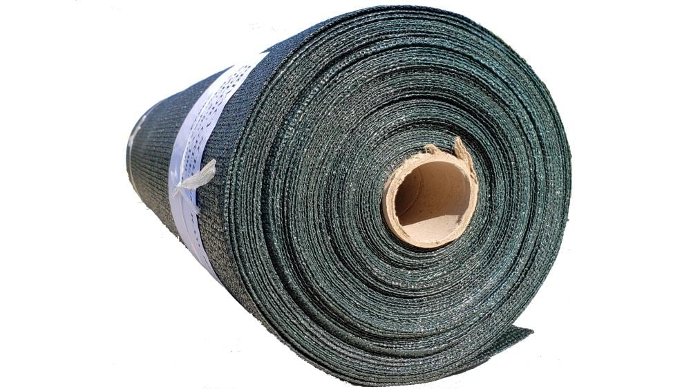 NCSNA 6-ft H x 100-ft W Dark Green Hdpe Chain Link Fence Screen