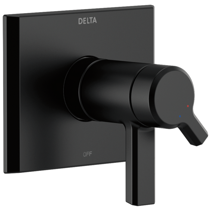 Delta 0.5-in Matte Black Bathtub/Shower Escutcheon