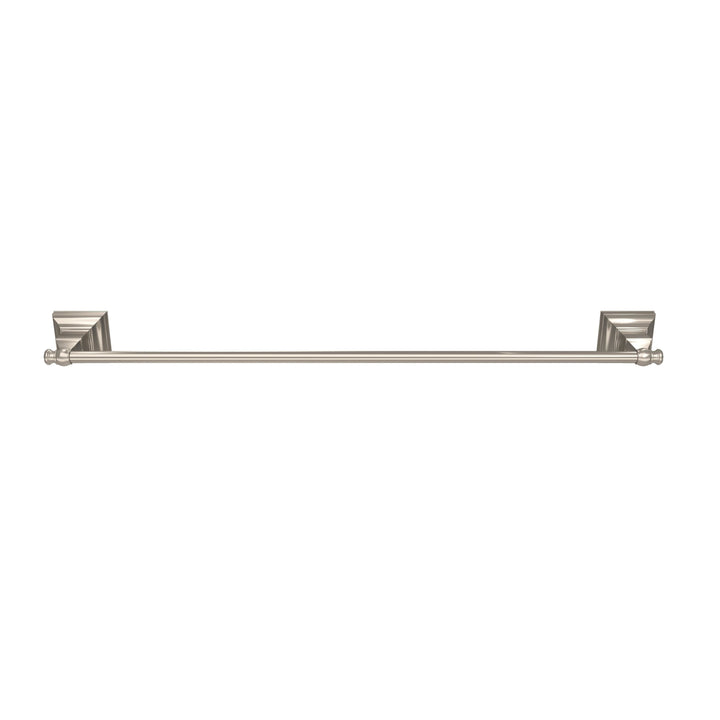 Amerock Markham 24-in Brushed Nickel Wall Mount Single Towel Bar