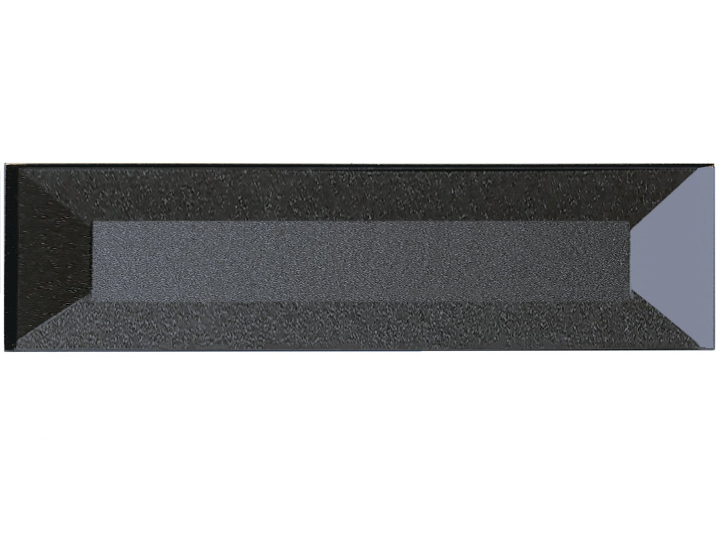 Abolos Secret Dimensions Metallic gray 2-in x 8-in Glossy Glass Subway Peel and stick Wall Tile product image