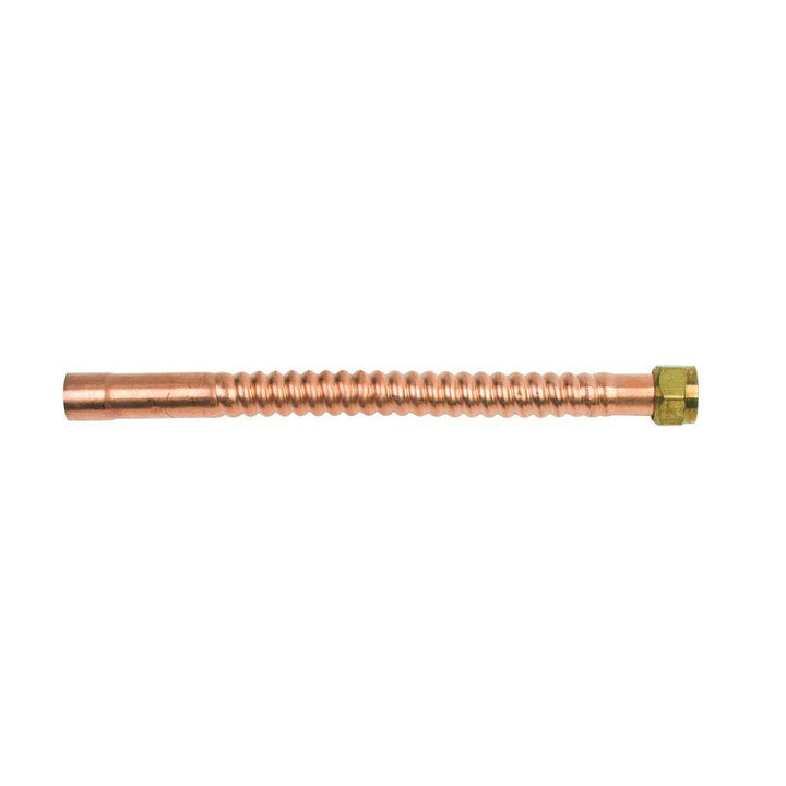 3/4 in. FIP x 3/4 in. Nominal Male/ Female Sweat x 12 in. Copper Water Heater Connector (7/8 in. O.D.) - Super Arbor